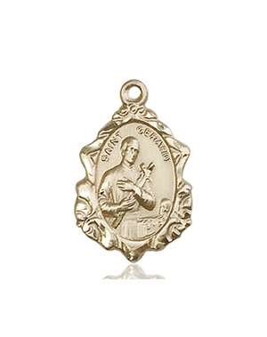 0822GKT 14kt Gold St. Gerard Medal