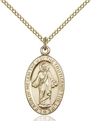 4123SGF/18GF Gold Filled Scapular Pendant